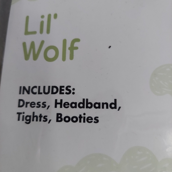 Spirit Halloween Baby Wolf Costume Infant 12-18 Months - Picture 4 of 5